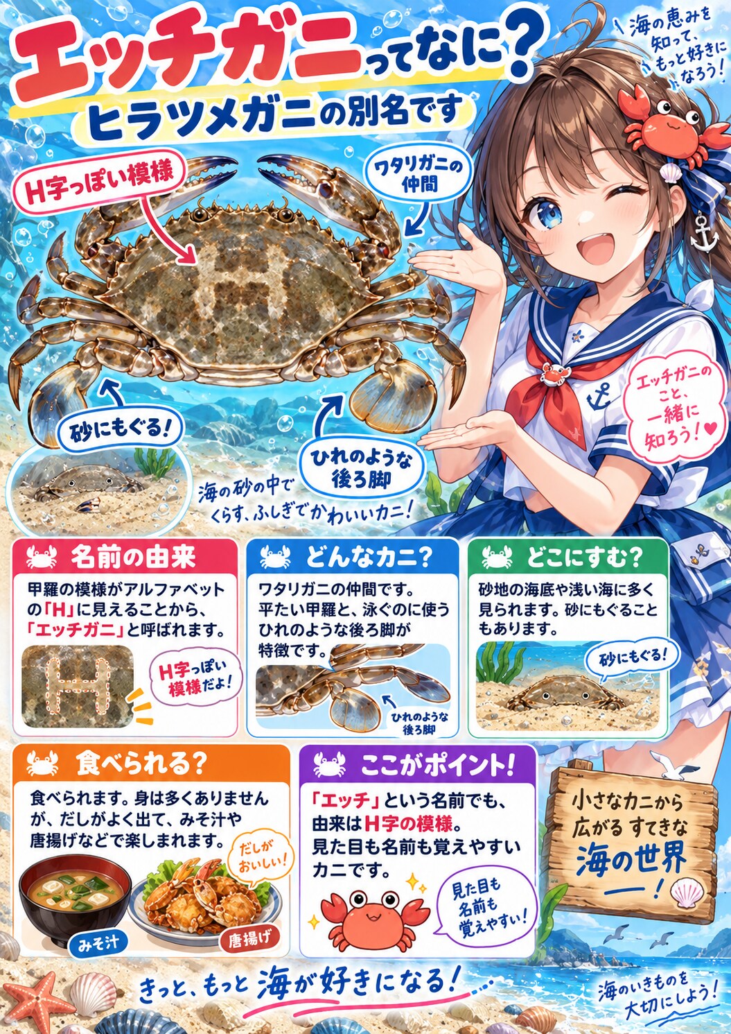 エッチガニ | の人気AIイラスト・グラビア