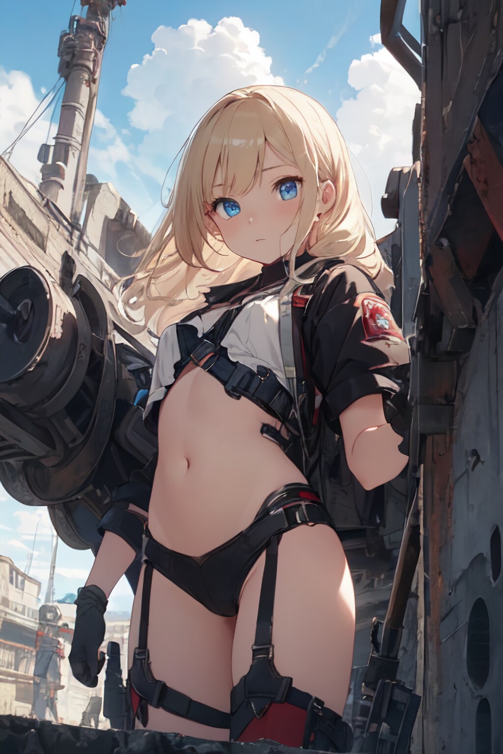 金髪ロリ少佐