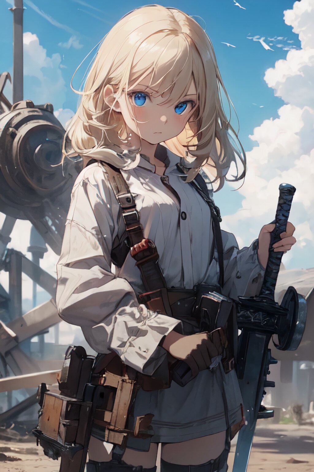 金髪ロリ少佐