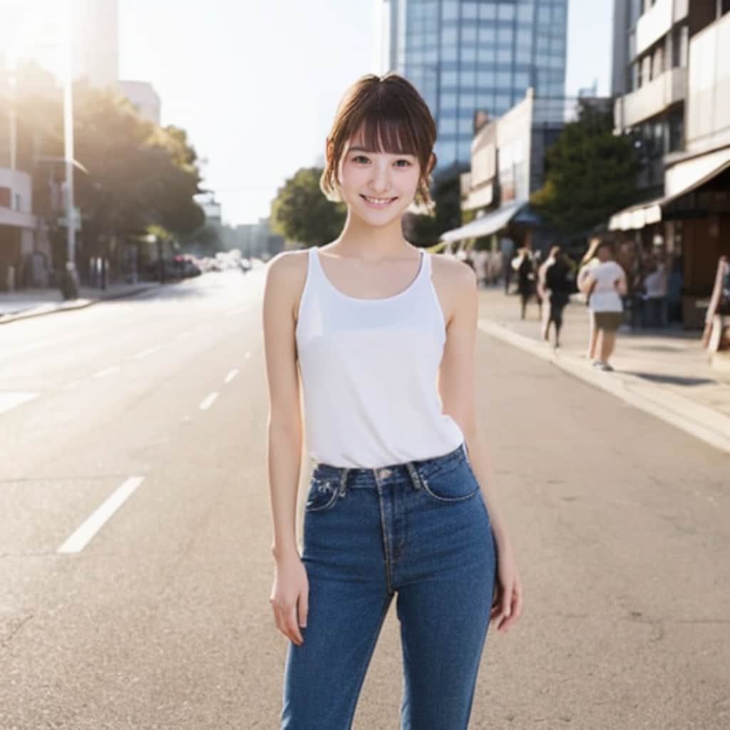 美女ポートレート-秋-6