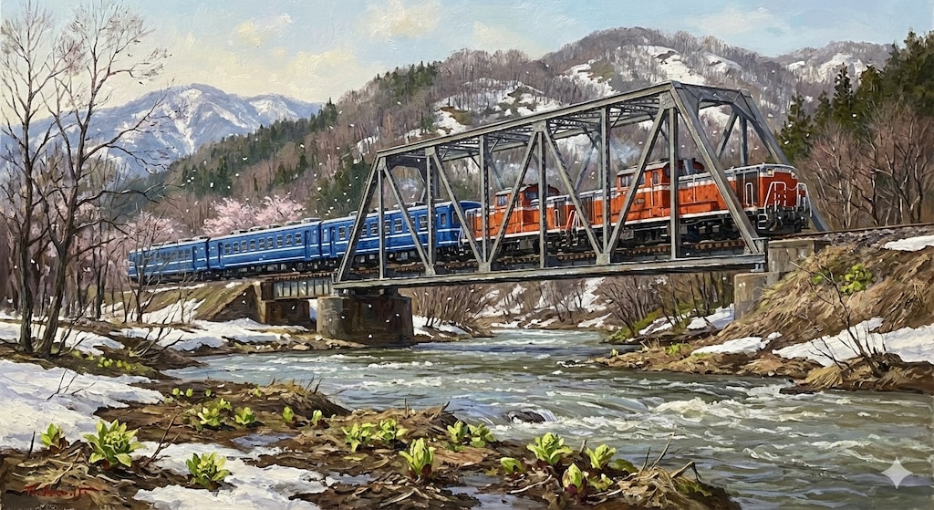 早春の朝(Gemini)