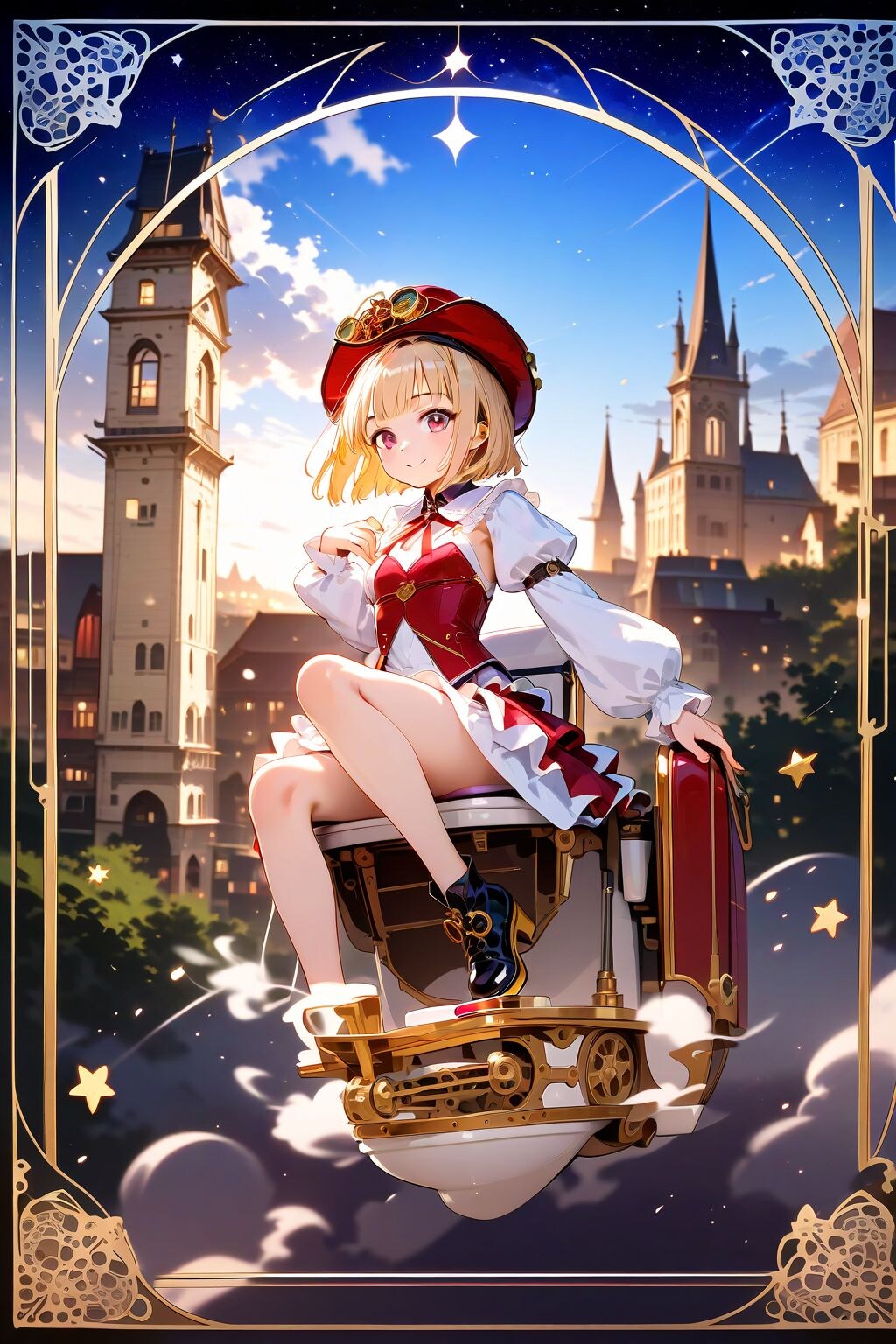 魔法少女 170 飛行トイレ