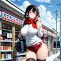 コンビニで寄り道 3枚目
