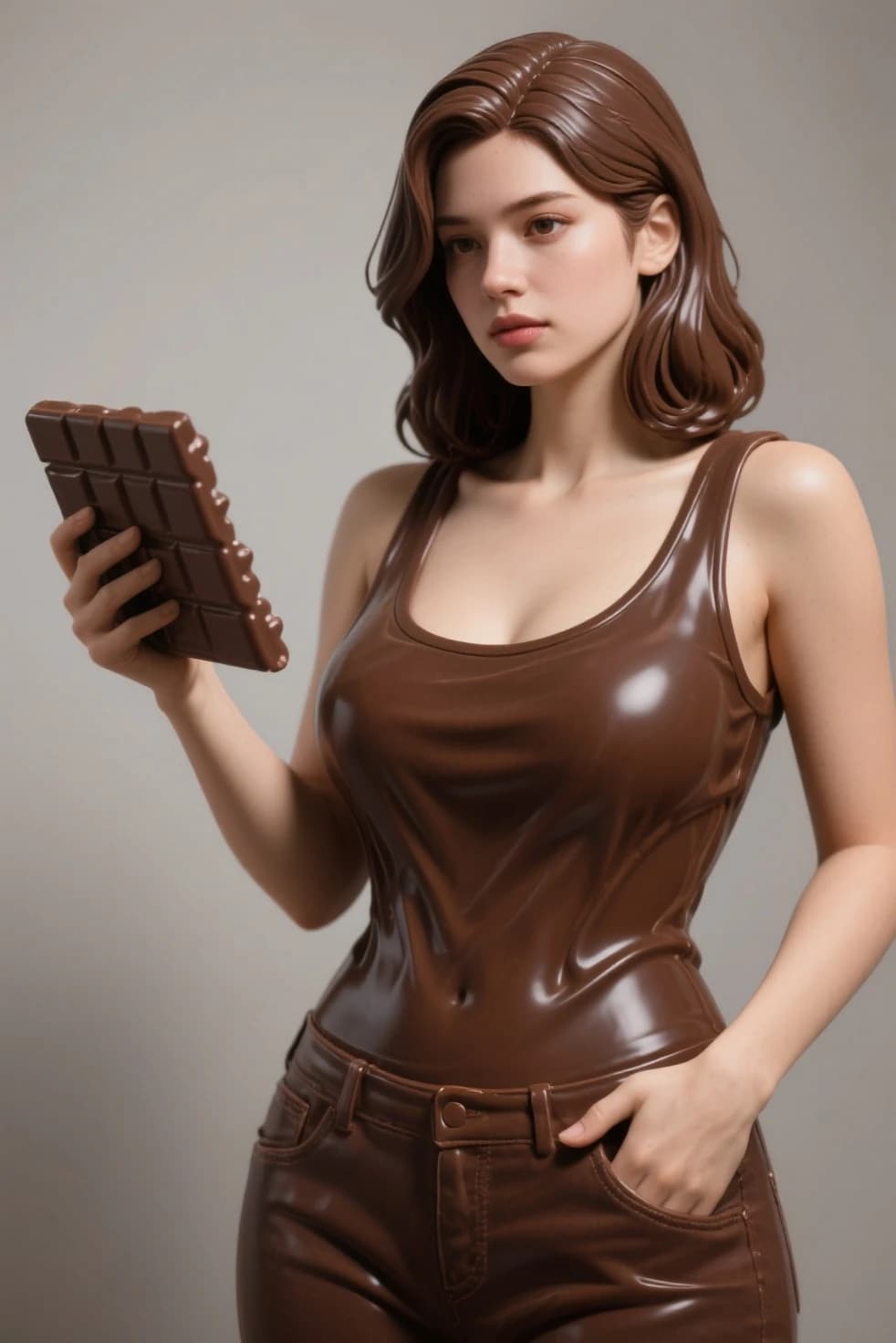 チョコレートアート | の人気AIイラスト・グラビア