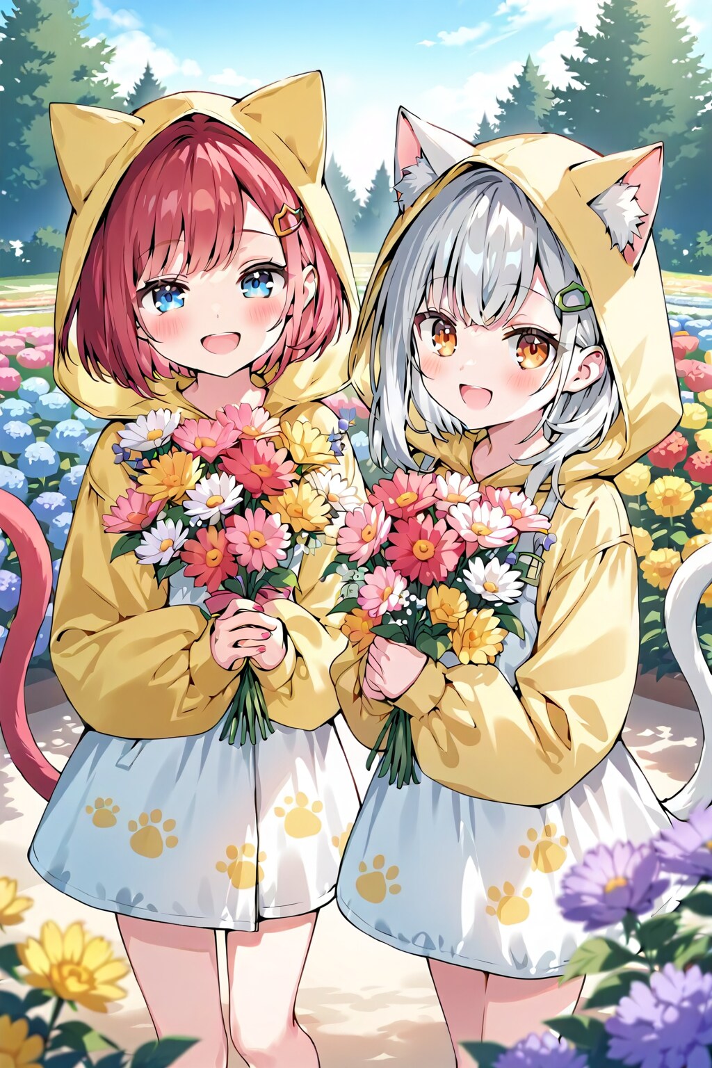 フロルちゃんと一緒にハイチーズ
