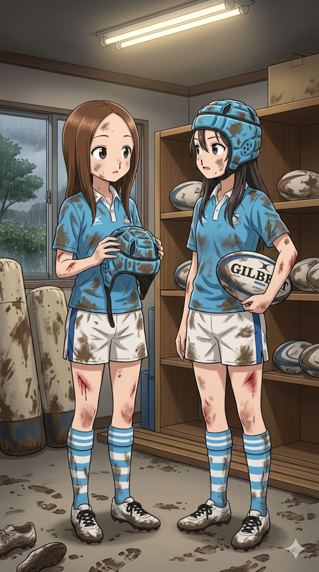 🏉泥まみれの女子ラグビー 166
