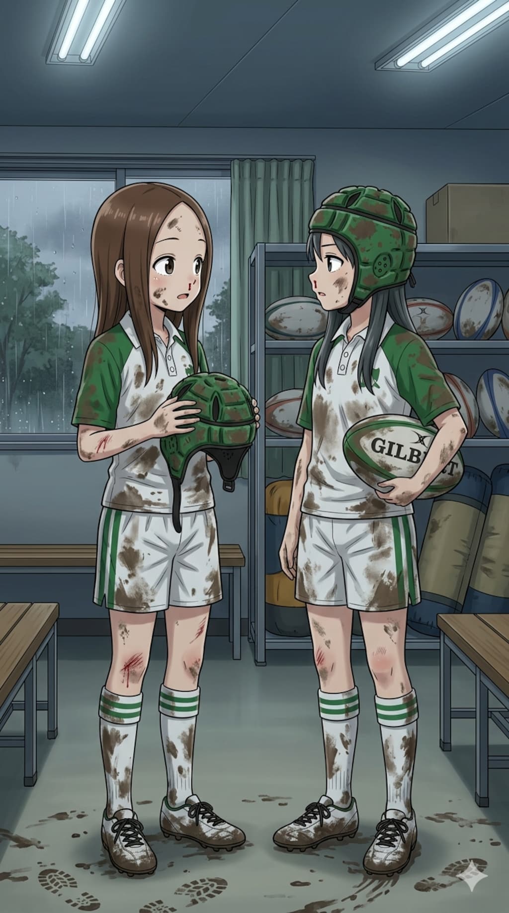 🏉泥まみれの女子ラグビー 166