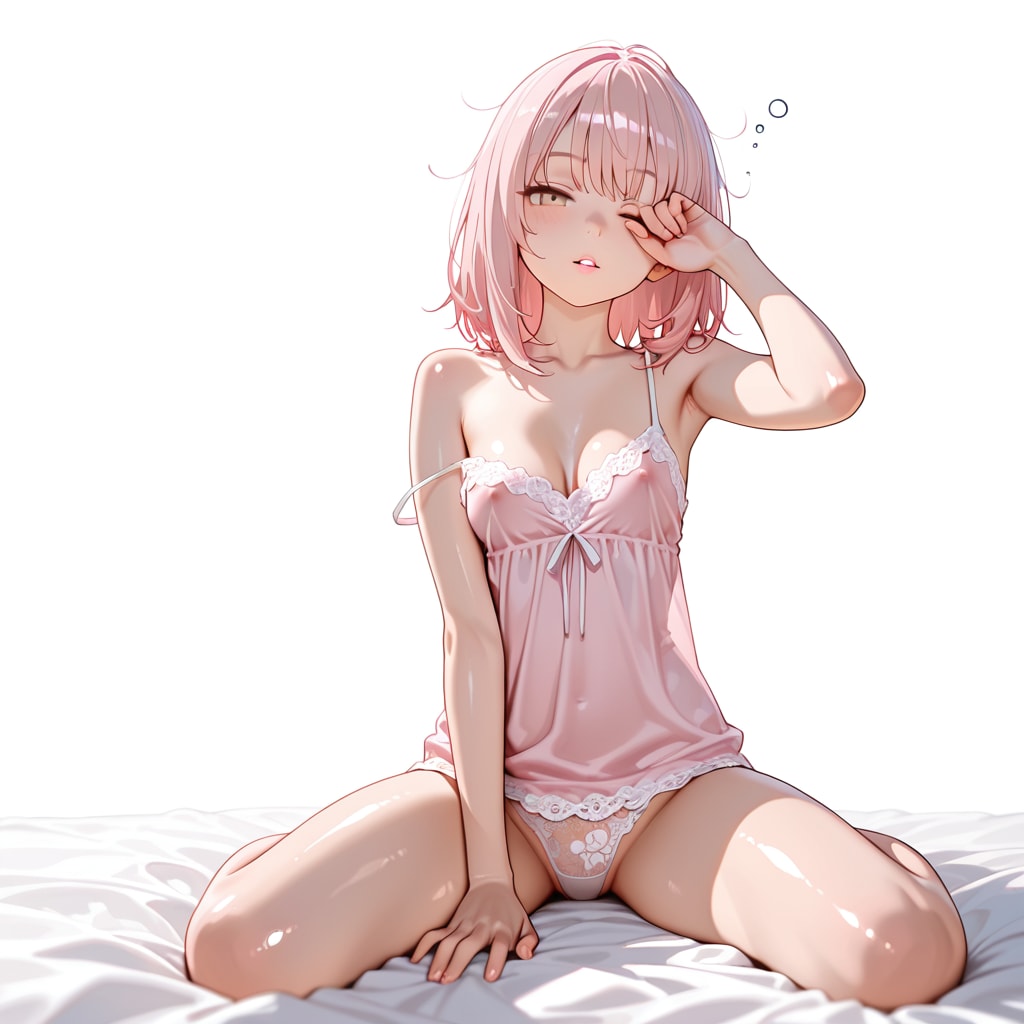 まだ眠たいよぉ・・・。