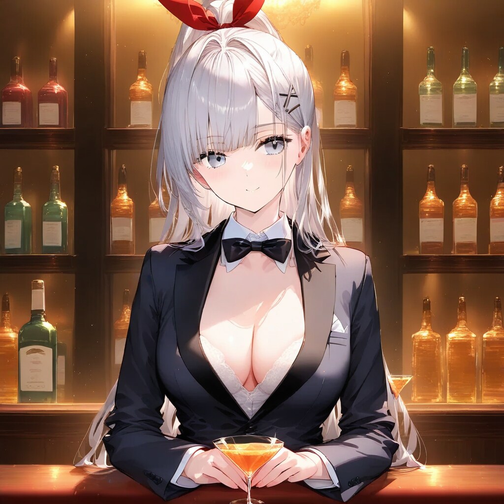 バーメイド銀ポニさん