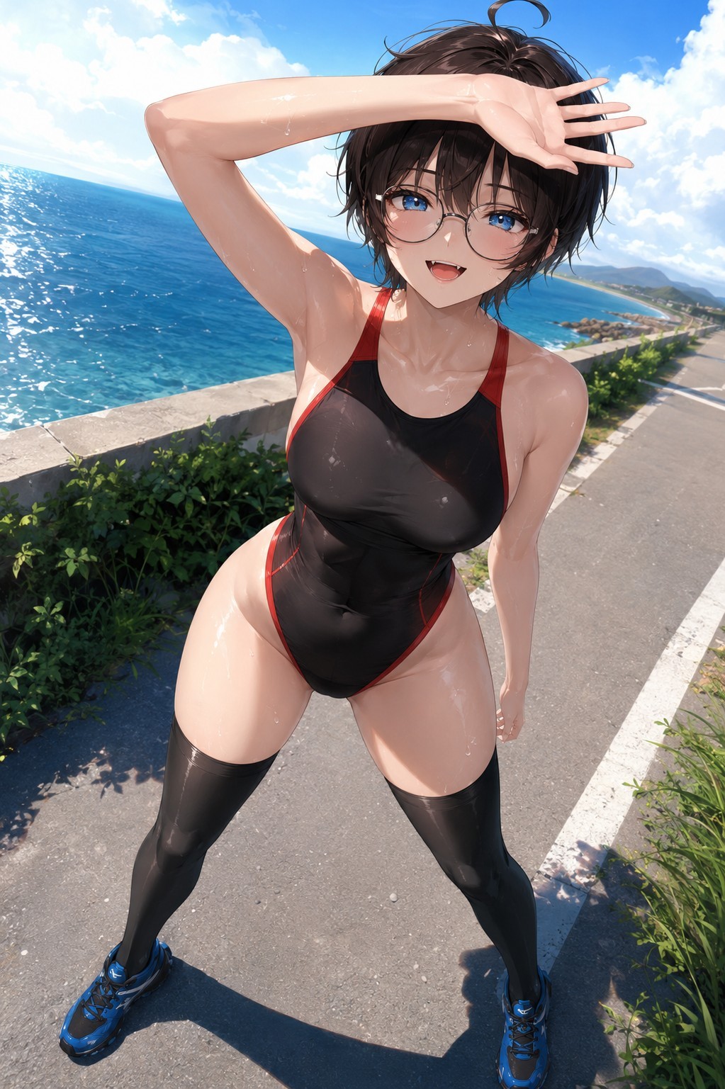 競泳水着3（あつさにやられて少し病んでる模様・・・