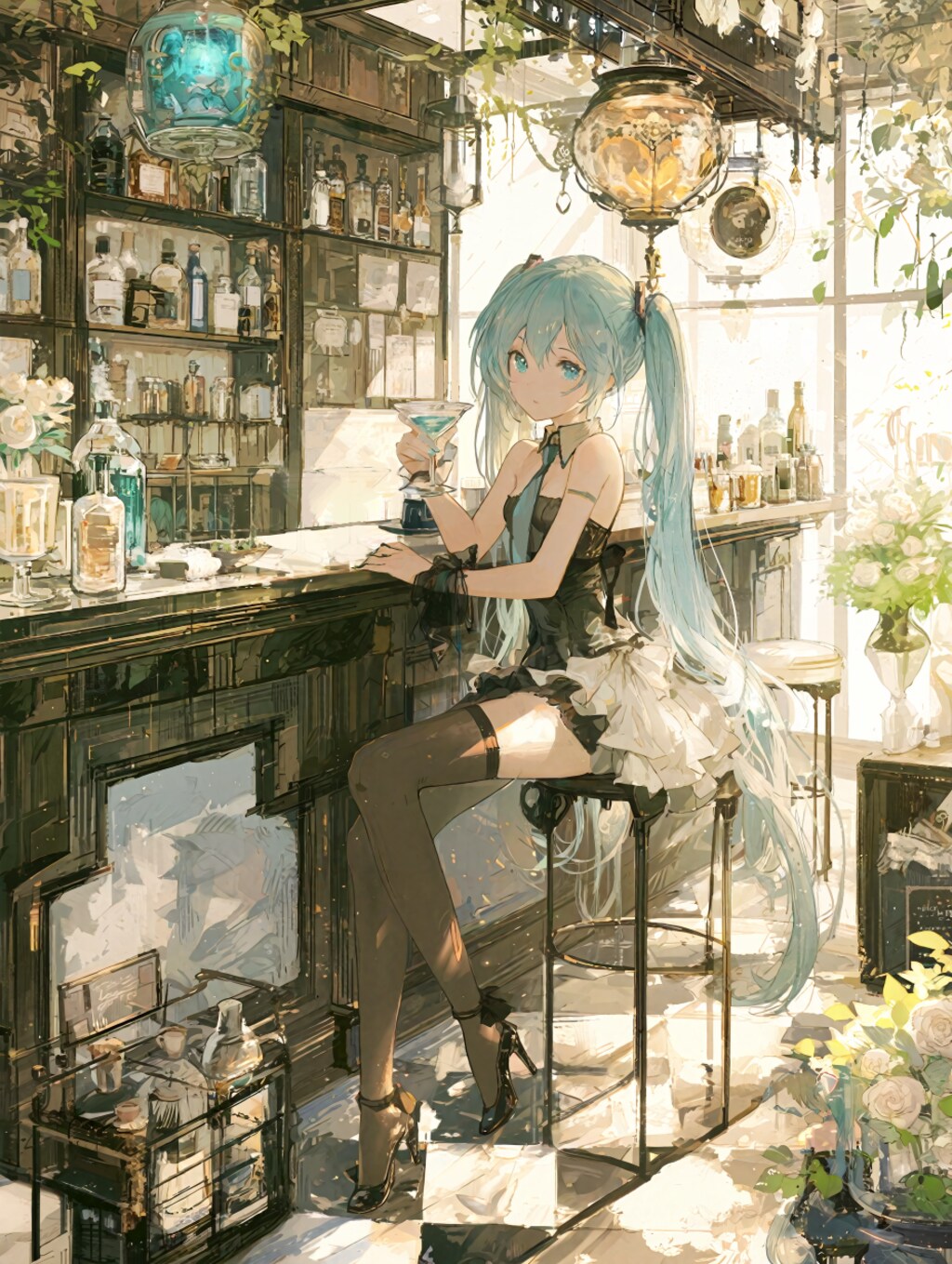 昼Barにノンアルコール