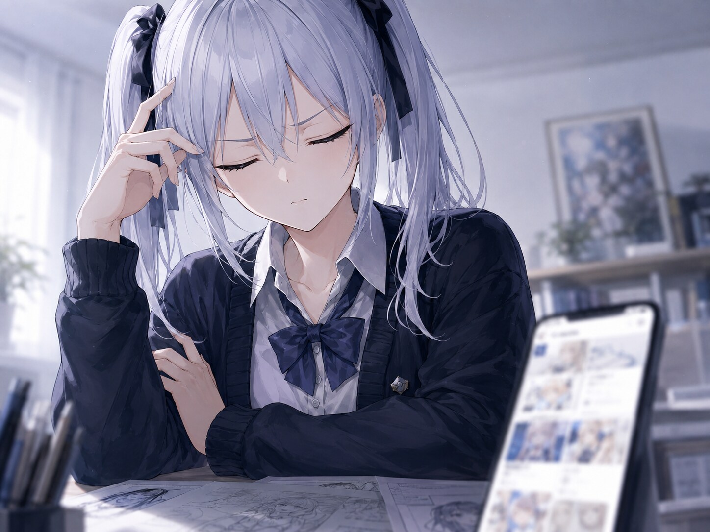 うーん | の人気AIイラスト・グラビア