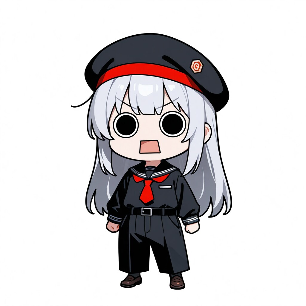 あの子と一緒にハイチーズ企画用えらいこっちゃ嬢立ち絵 | の人気AIイラスト・グラビア