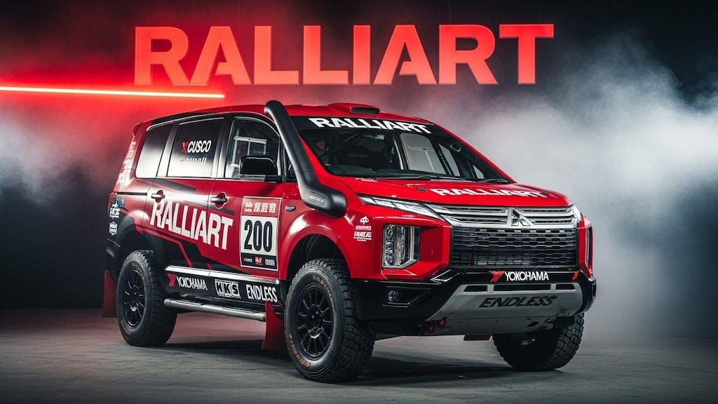 ラリーアートデリカラリーカー