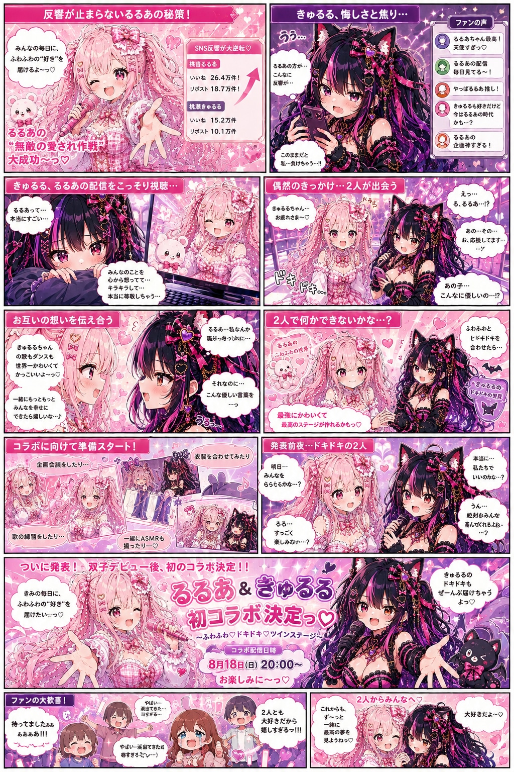 コミカライズ オリジナル作品るるきゅる③ (双子になりたかった私たちの非日常的な話～ふたなり～)