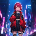 サイバーパンクストリートの娘達 2枚目