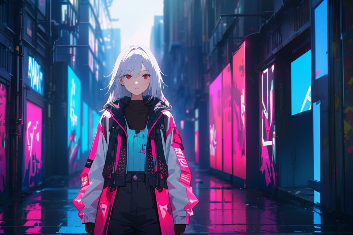 サイバーパンクストリートの娘達