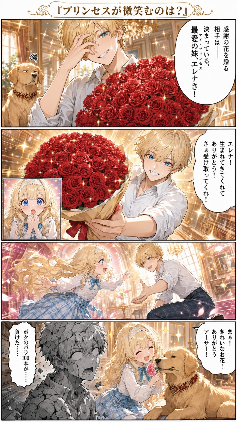『プリンセスが微笑むのは？』