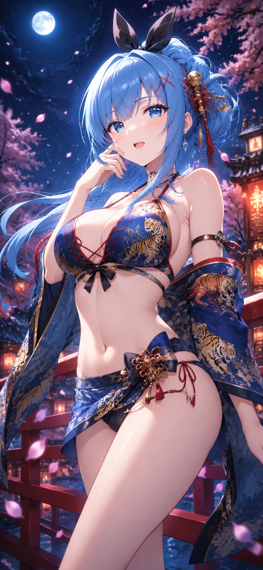 浴衣テイスト和服ビキニ  🐯💗女虎