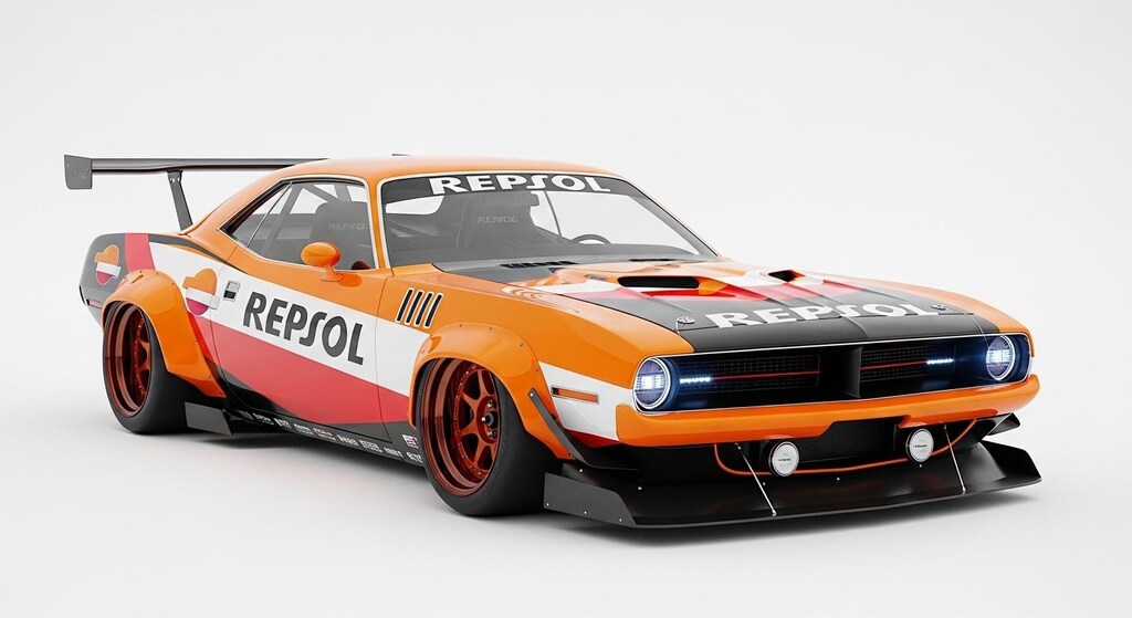 レプソルプリマスクーダレーシングカー