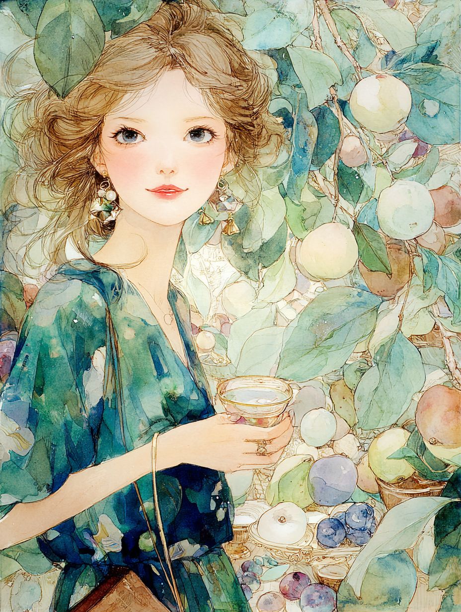 ボタニカル・レディ | の人気AIイラスト・グラビア