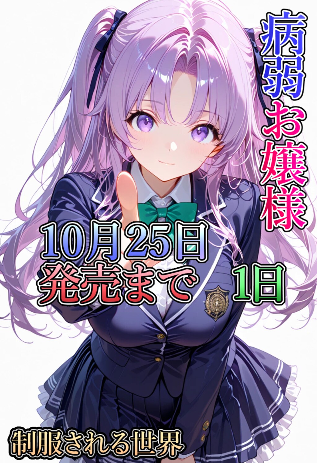 発売まであと1日