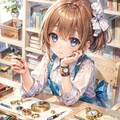 時計工房の女の子 2枚目