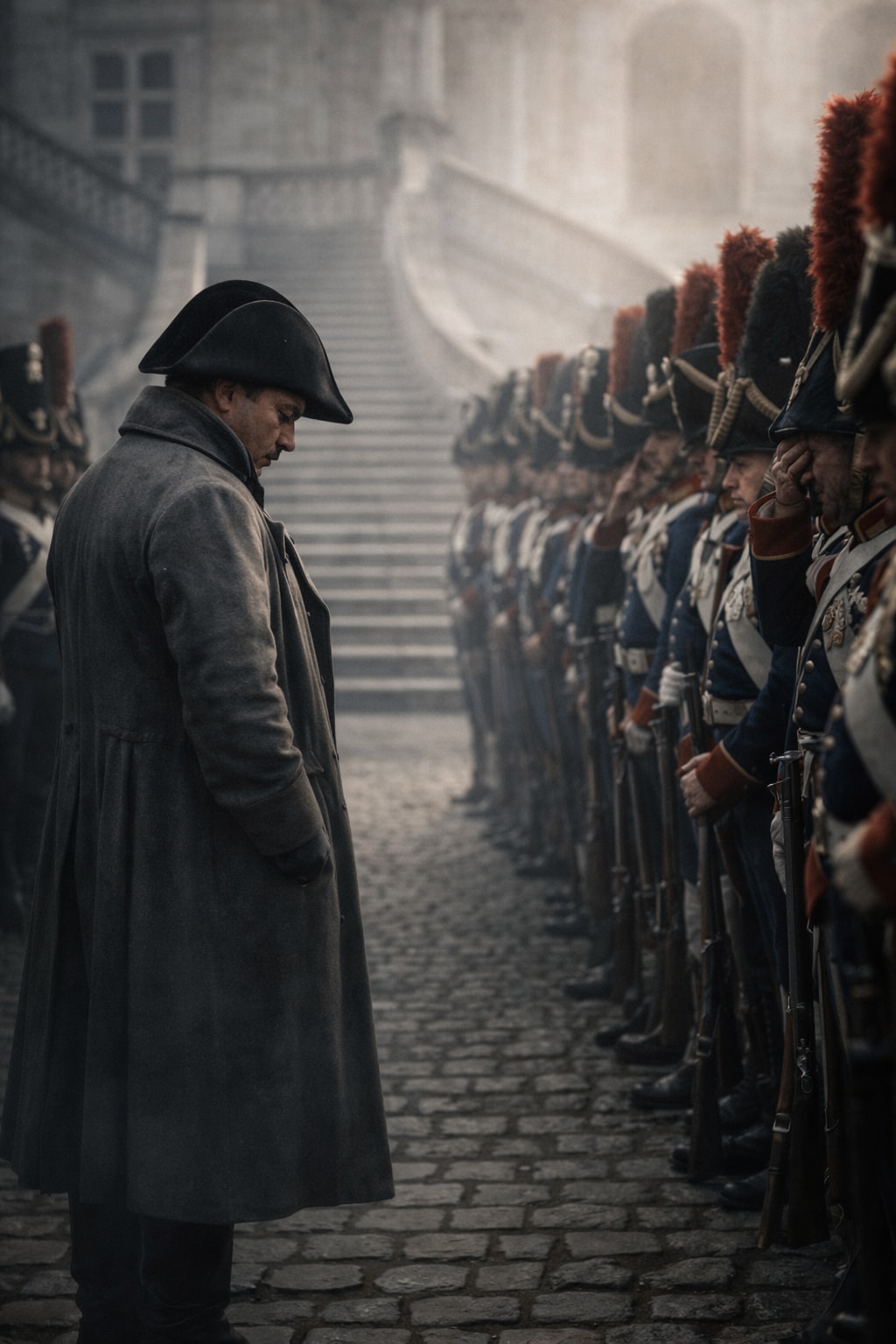 1814年4月20日 フォンテーヌブロー