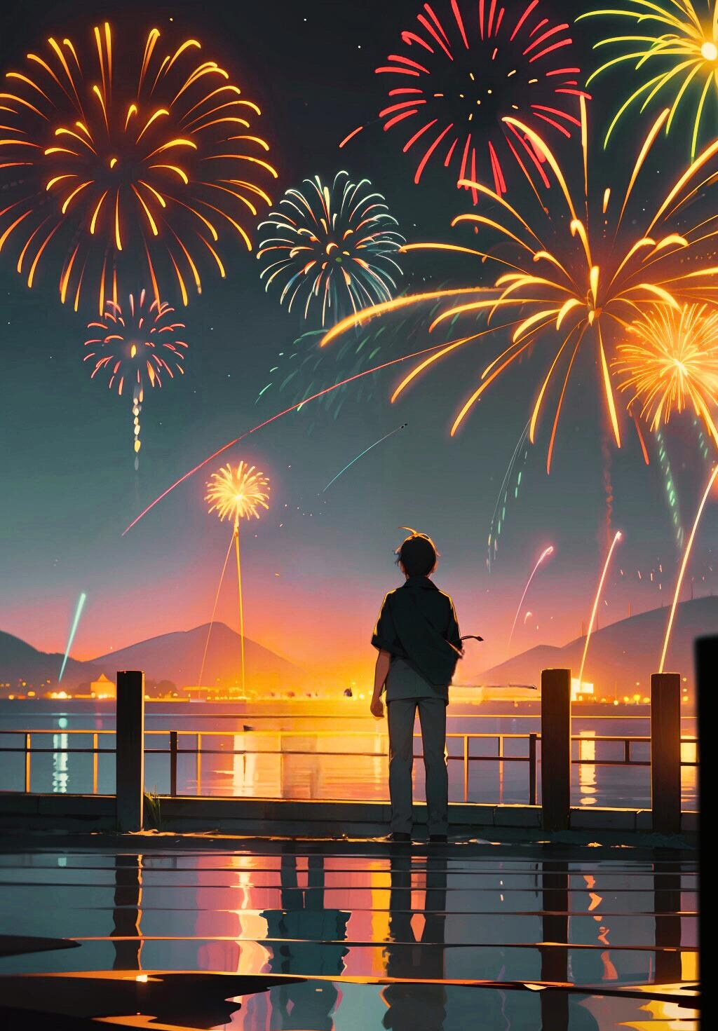 花火より高いところにいる君へ　Re