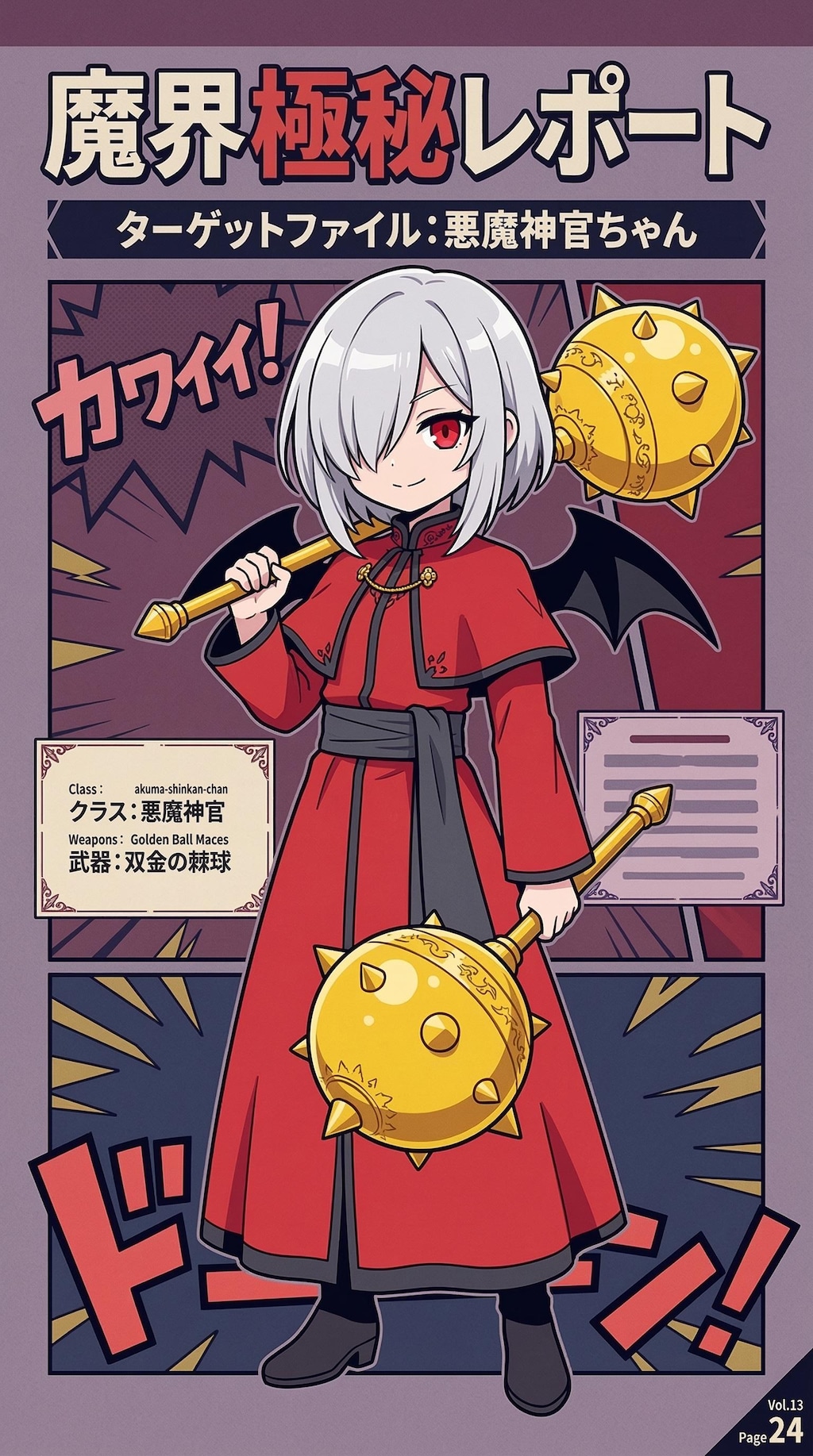 月刊悪魔神官ちゃんの記事