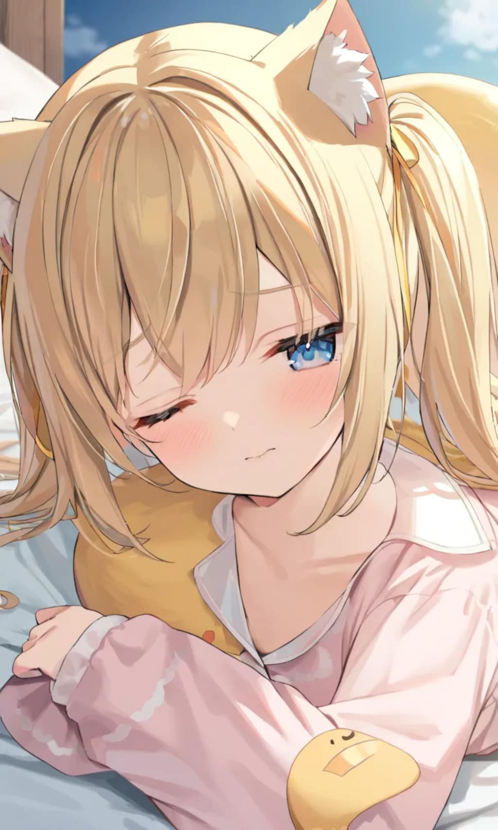 こるり「眠い。起きるのやだ」まや「起きろ」