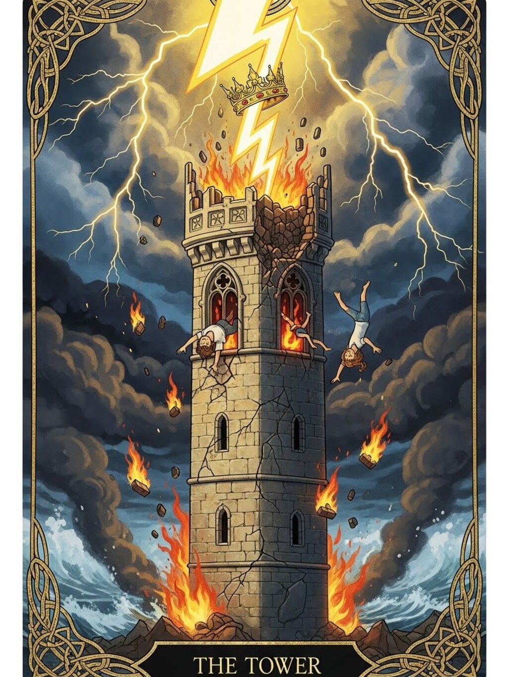 タロットカードの「塔」