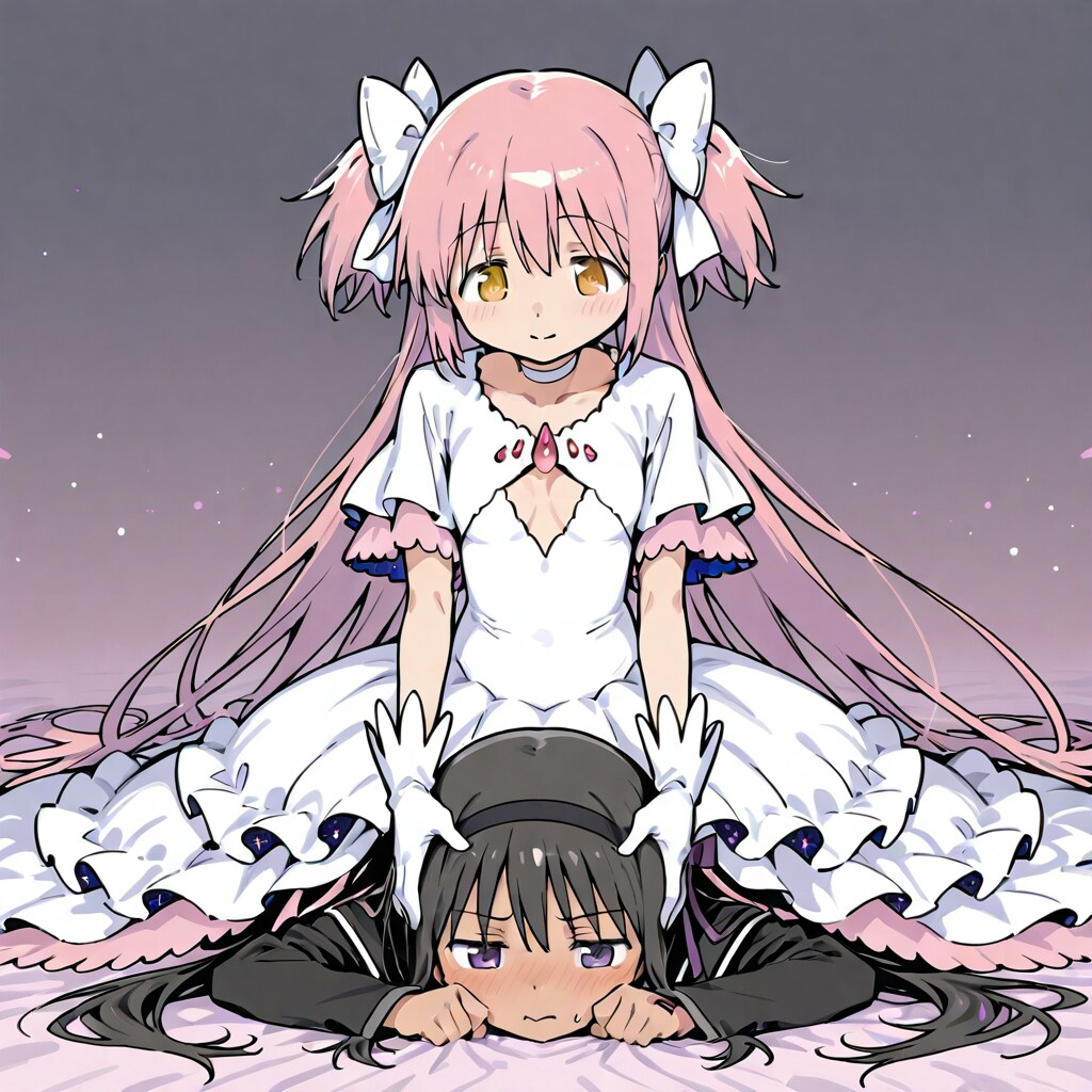 アルティメットまどかにお仕置きされる暁美ほむら | の人気AIイラスト・グラビア