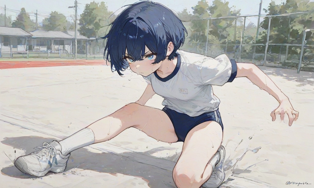 激しく運動柑菜ちゃん