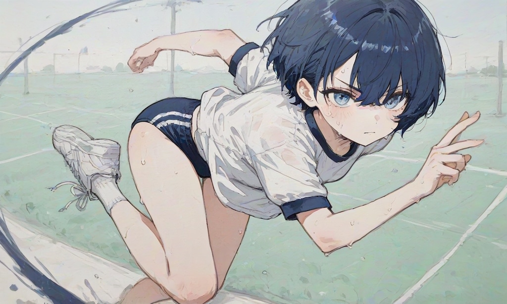 激しく運動柑菜ちゃん