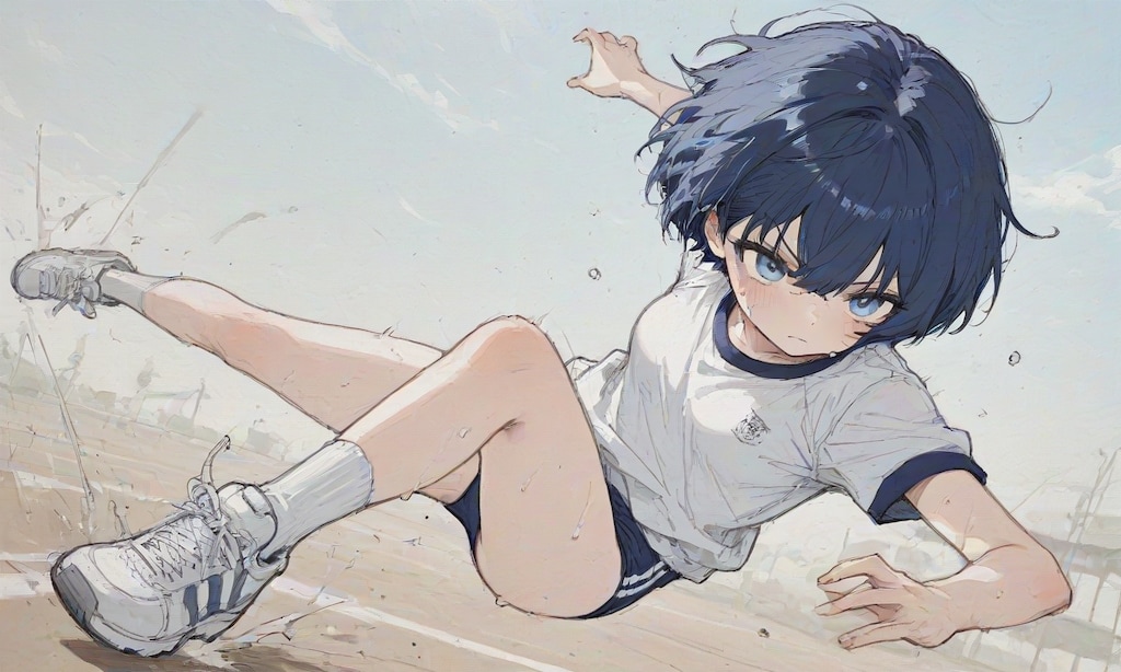 激しく運動柑菜ちゃん