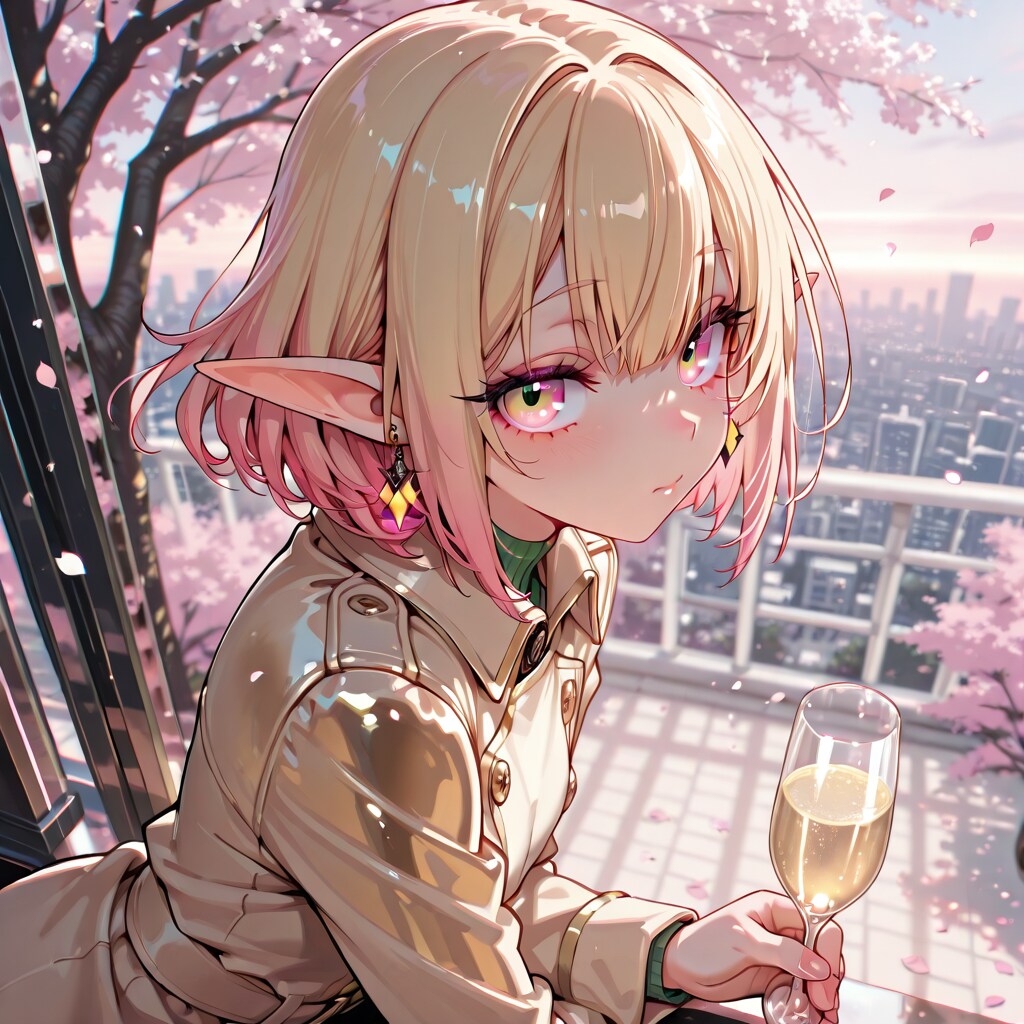 エルフの女の子