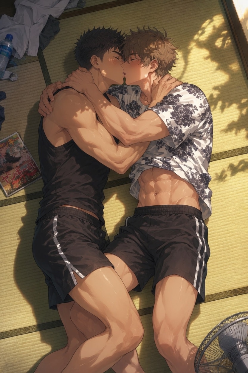 あの頃と同じようにキス....