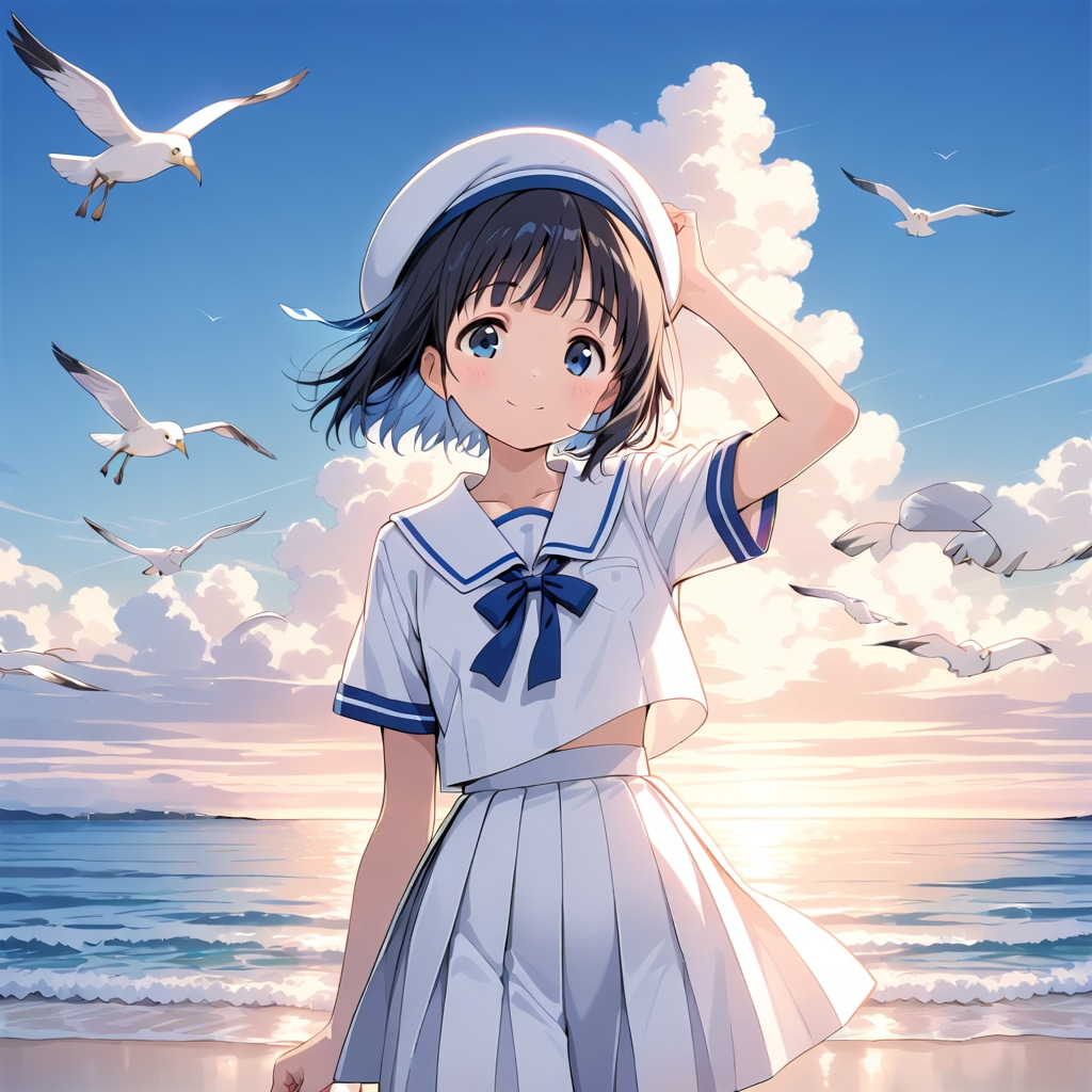 夏の少女