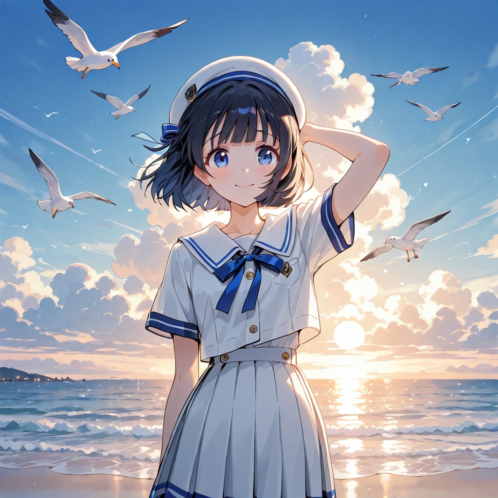 夏の少女