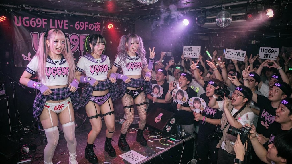 露出系地下アイドル　「アンダーグラウンド69F」　【無料版】