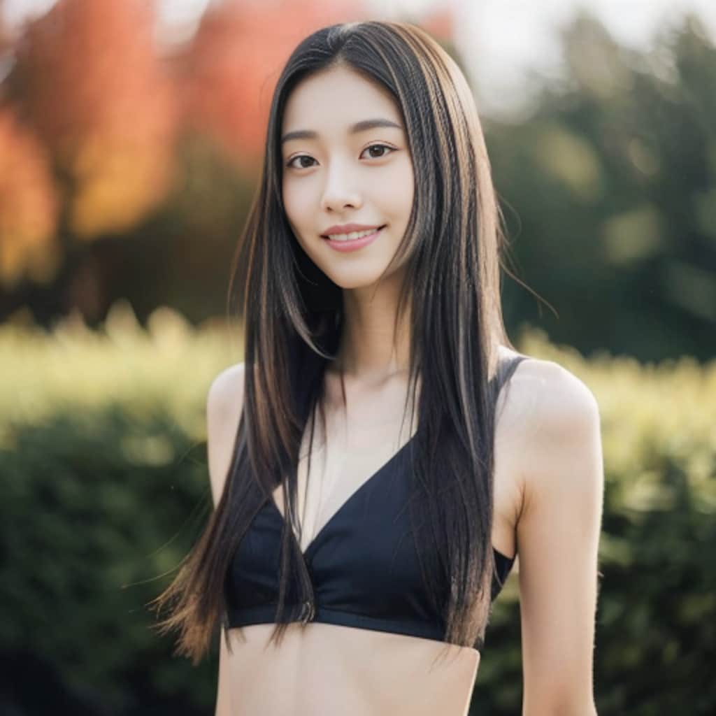 美女ポートレート-秋-3