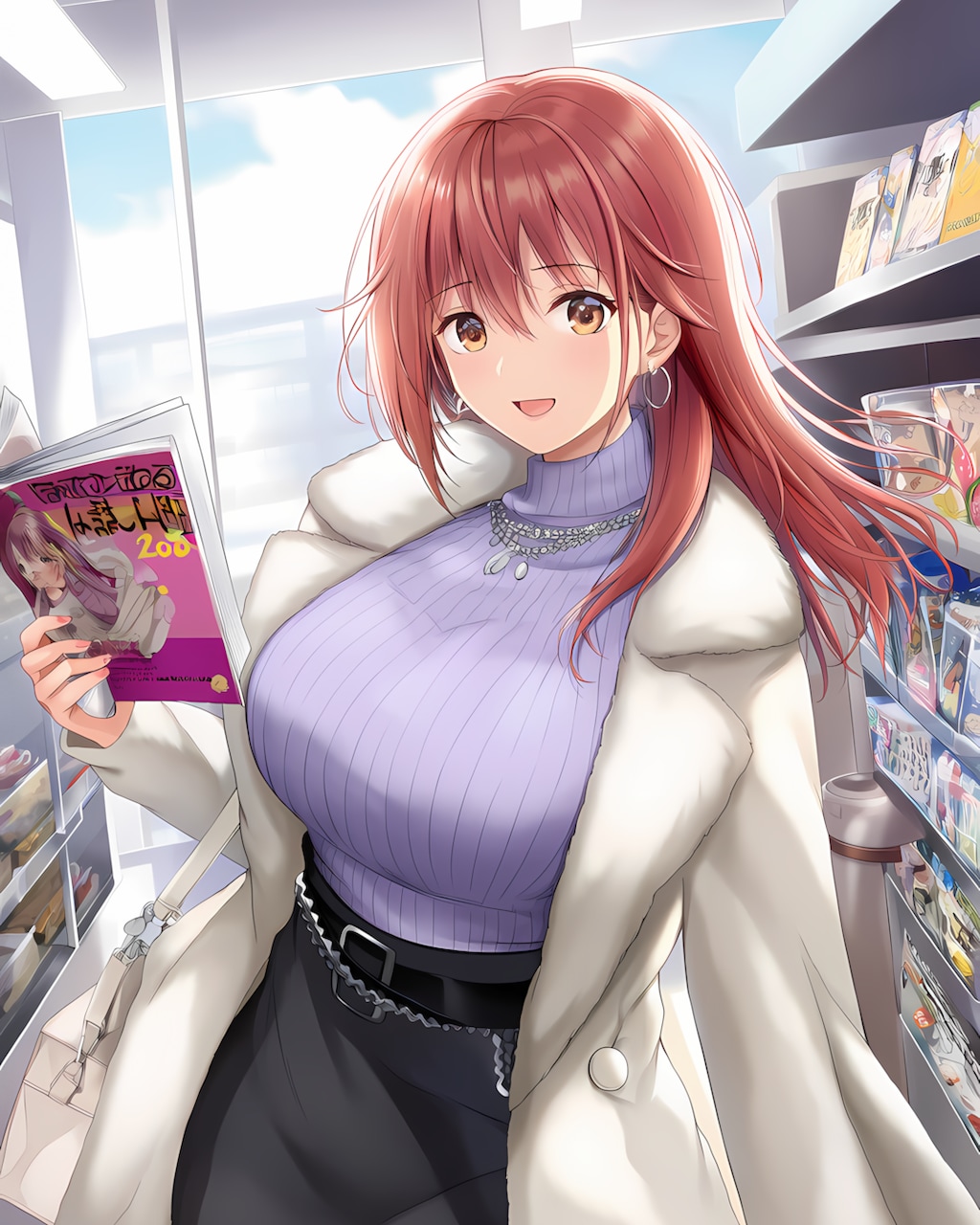 📖ホワイトコートコンビニ朝♡