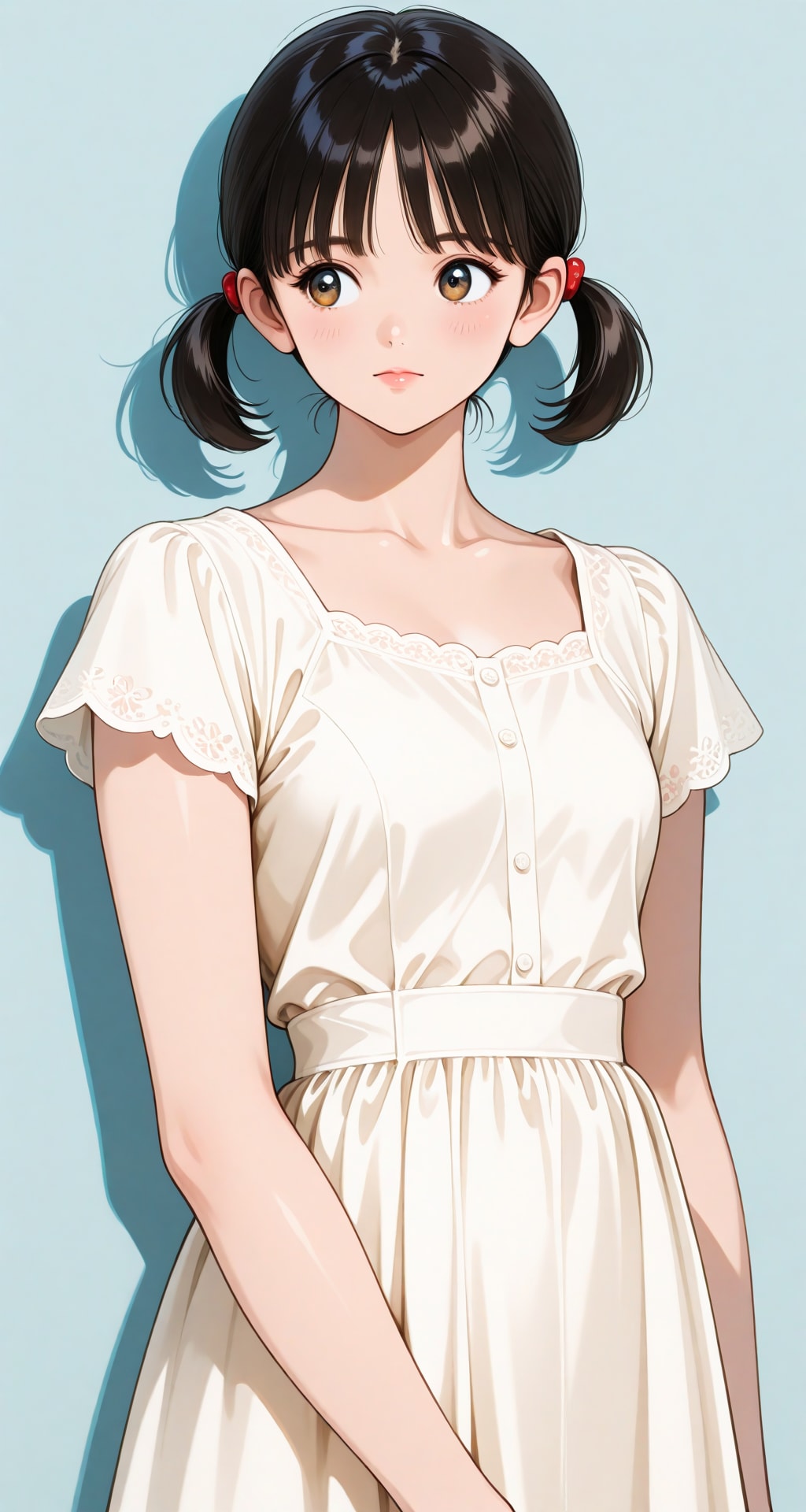 ツインテールの女の子