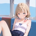 見せてくれる少女 2枚目