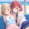 見せてくれる少女 6枚目