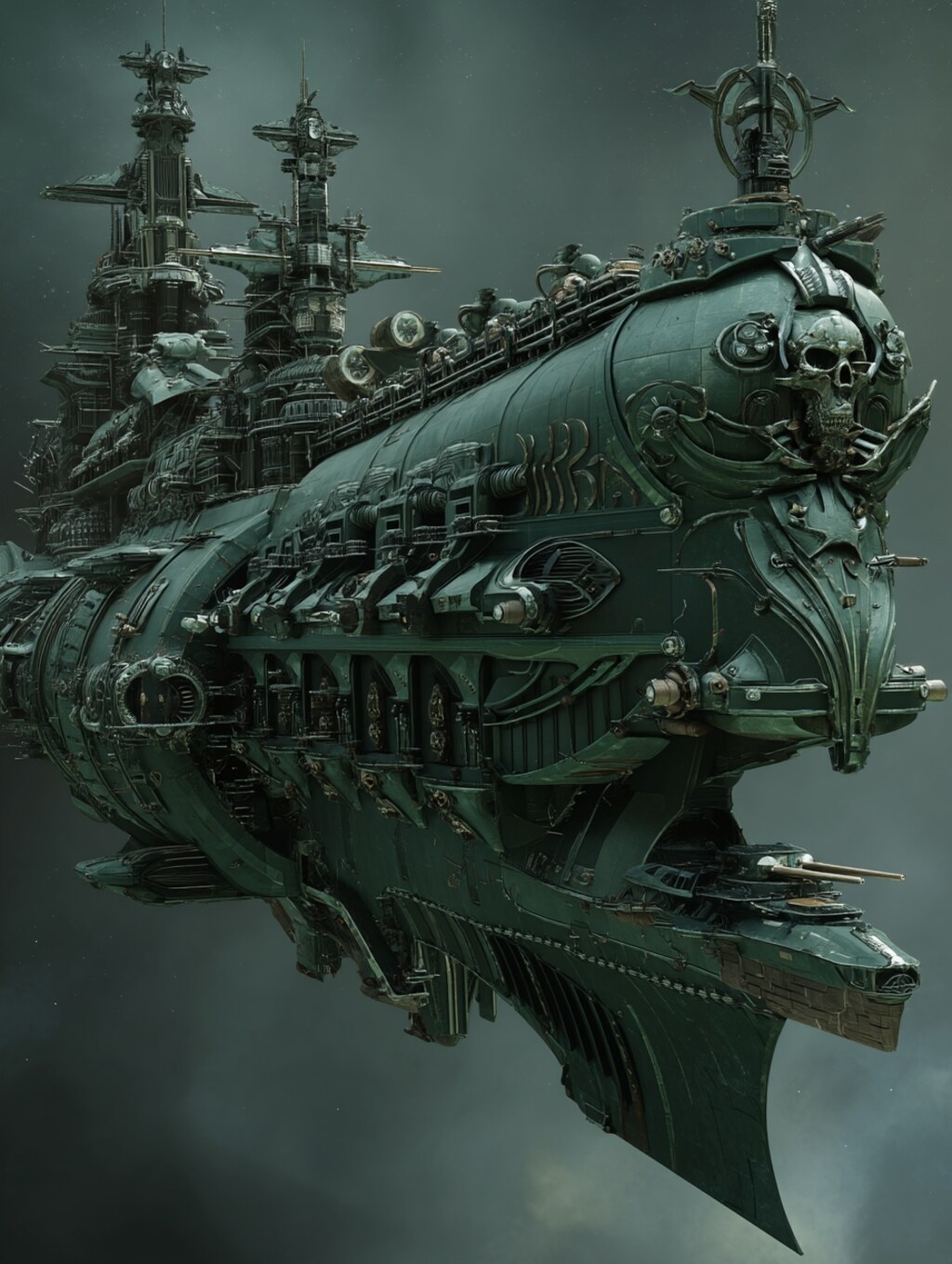cosmic pirates battle ship