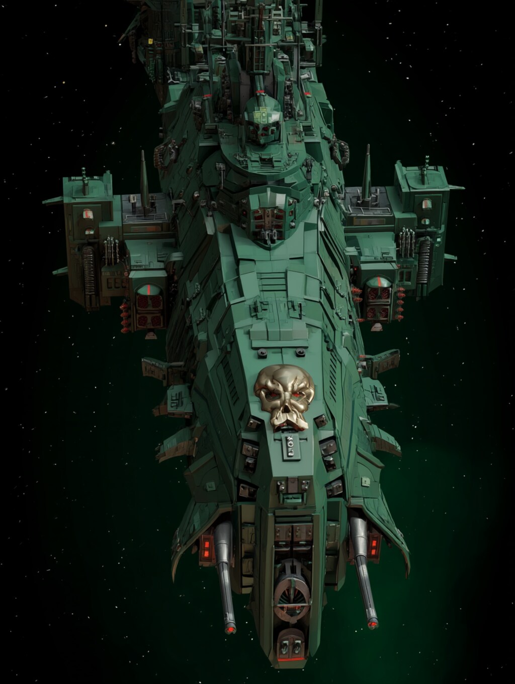 cosmic pirates battle ship