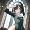 修道服xレオタード #榊原朔 3枚目