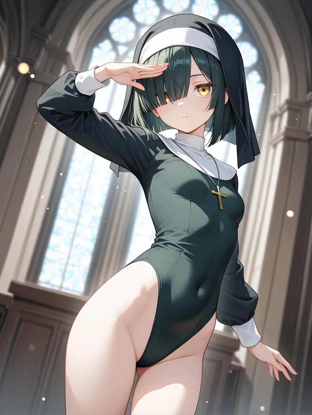 修道服xレオタード #榊原朔